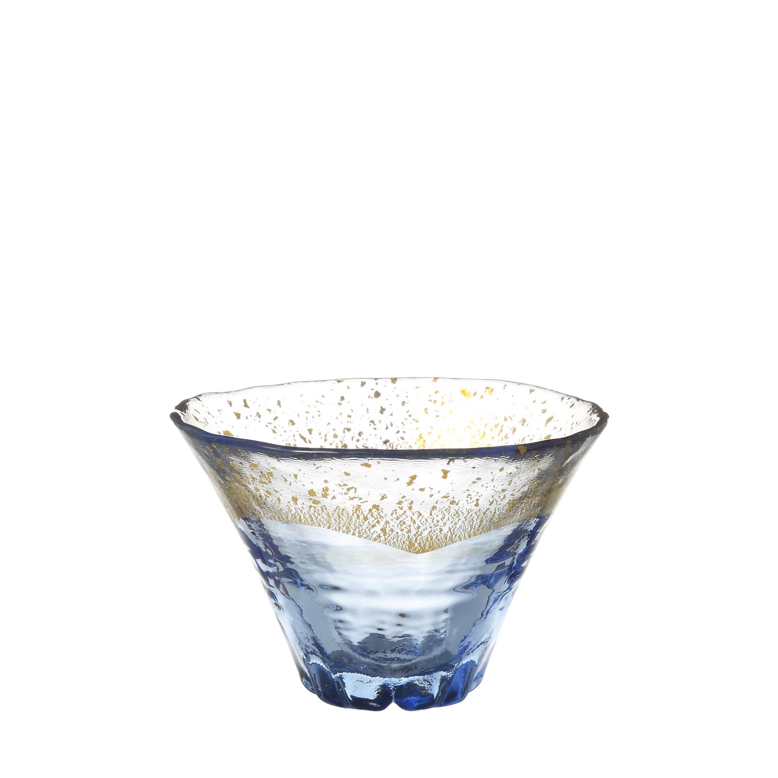 酒杯（藍・金箔）, 42150TS-G-LSHB